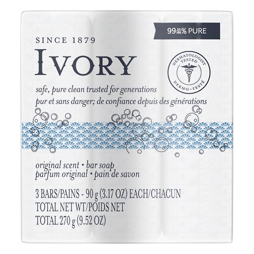 Image for Ivory Soap, Original,3ea from Hospital Pharmacy West