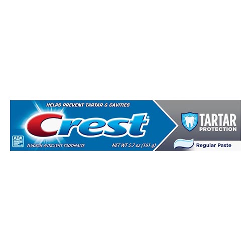 Image for Crest Toothpaste, Fluoride Anticavity, Tartar Protection, Regular Paste,5.7oz from Hospital Pharmacy West