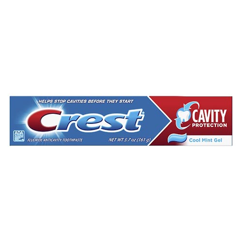 Image for Crest Toothpaste, Fluoride Anticavity, Cool Mint, Cavity Protection, Gel,5.7oz from Hospital Pharmacy West