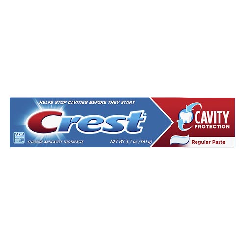 Image for Crest Toothpaste, Fluoride Anticavity, Cavity Protection, Regular Paste,5.7oz from Hospital Pharmacy West