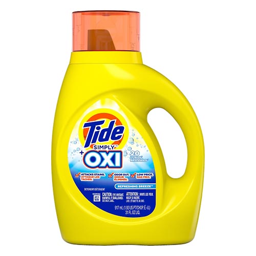 Image for Tide Detergent, Refreshing Breeze,917ml from Hospital Pharmacy West