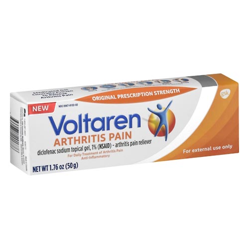 Image for Voltaren Arthritis Pain Reliever, Original Prescription Strength,1.76oz from Hospital Pharmacy West